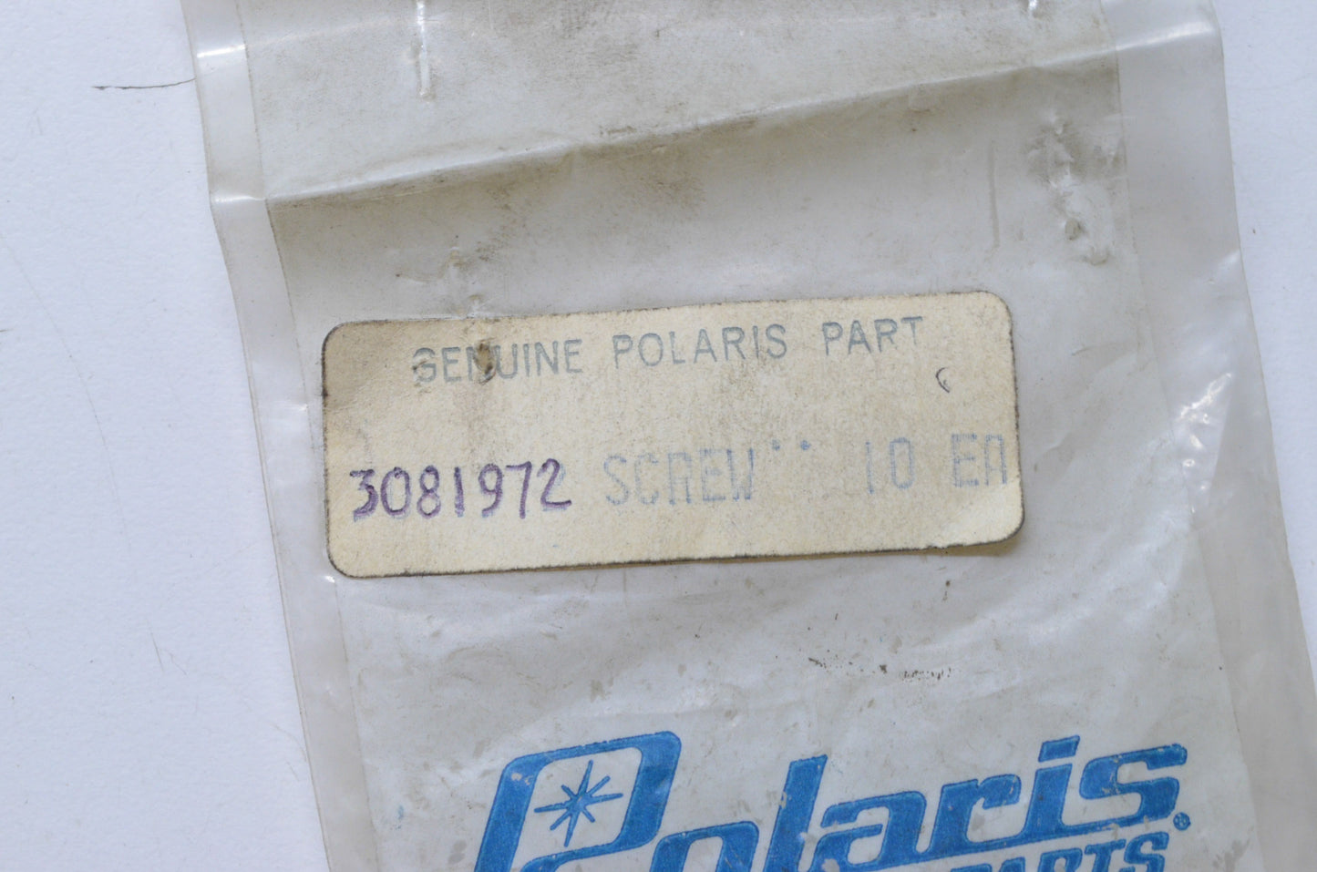 OEM Polaris 3081972 Screw w/ Washer & Spring Washer Qty 10 NOS
