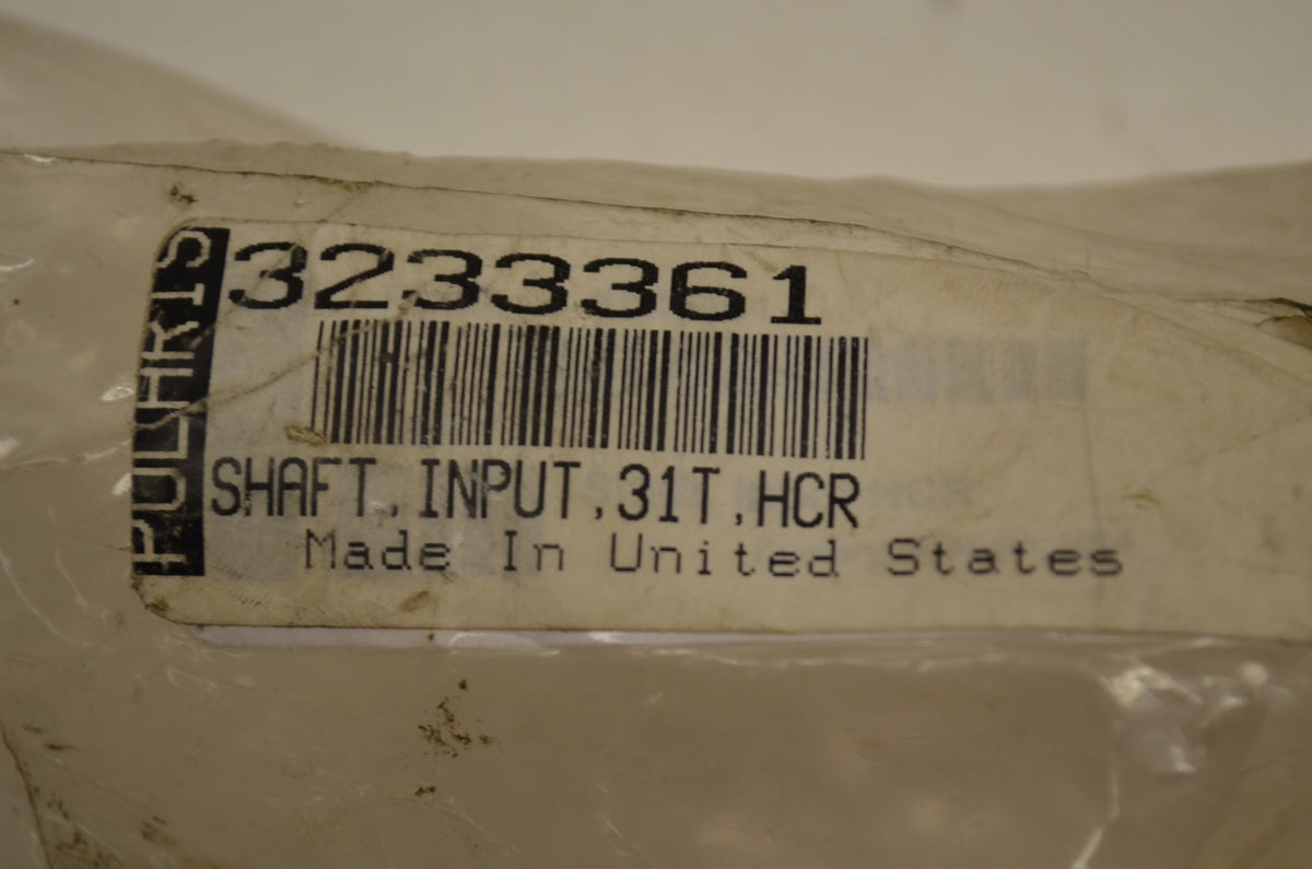 OEM Polaris 3233361 31T Input Shaft NOS
