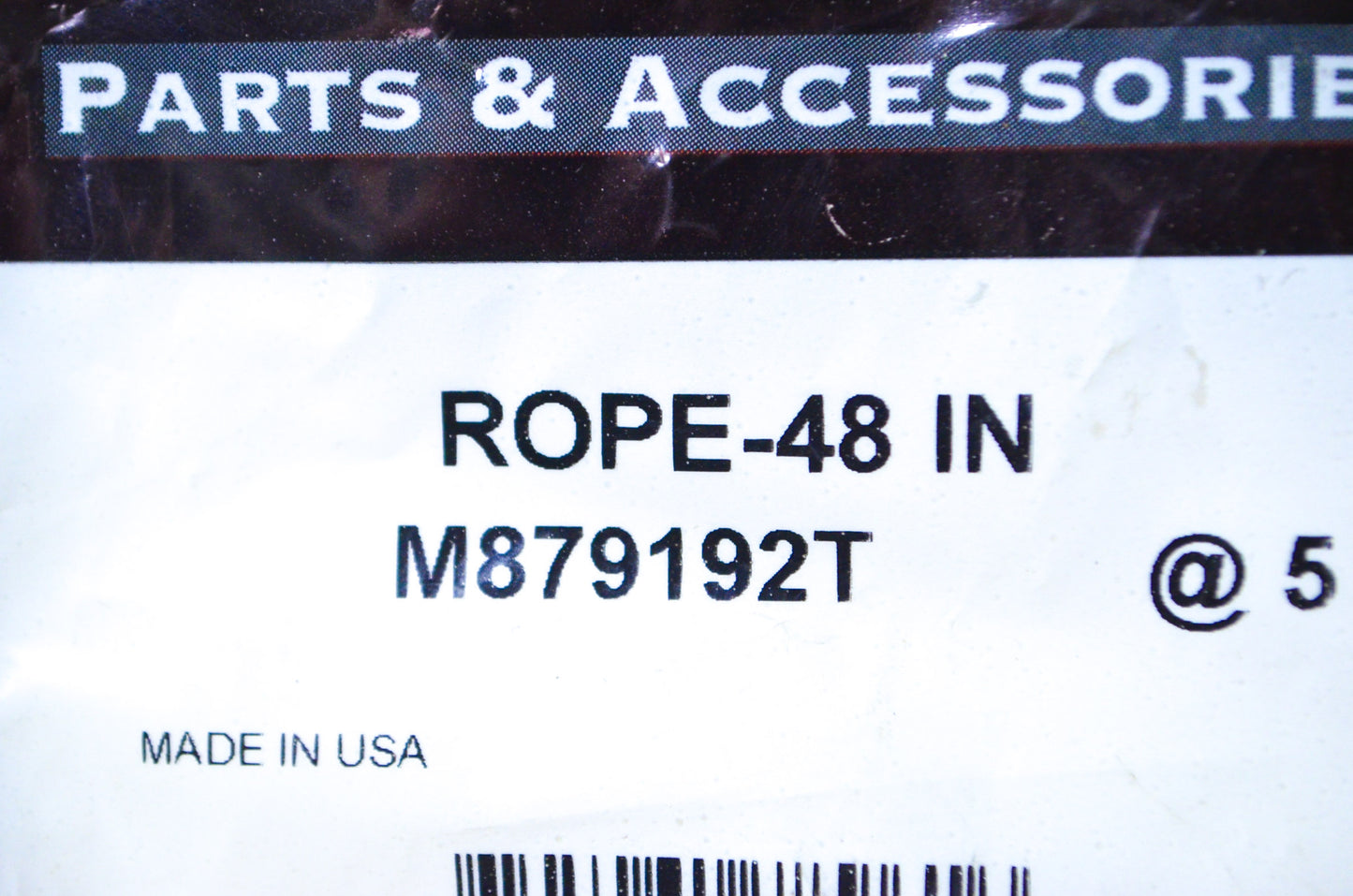 48' Rope Qty 5 NOS