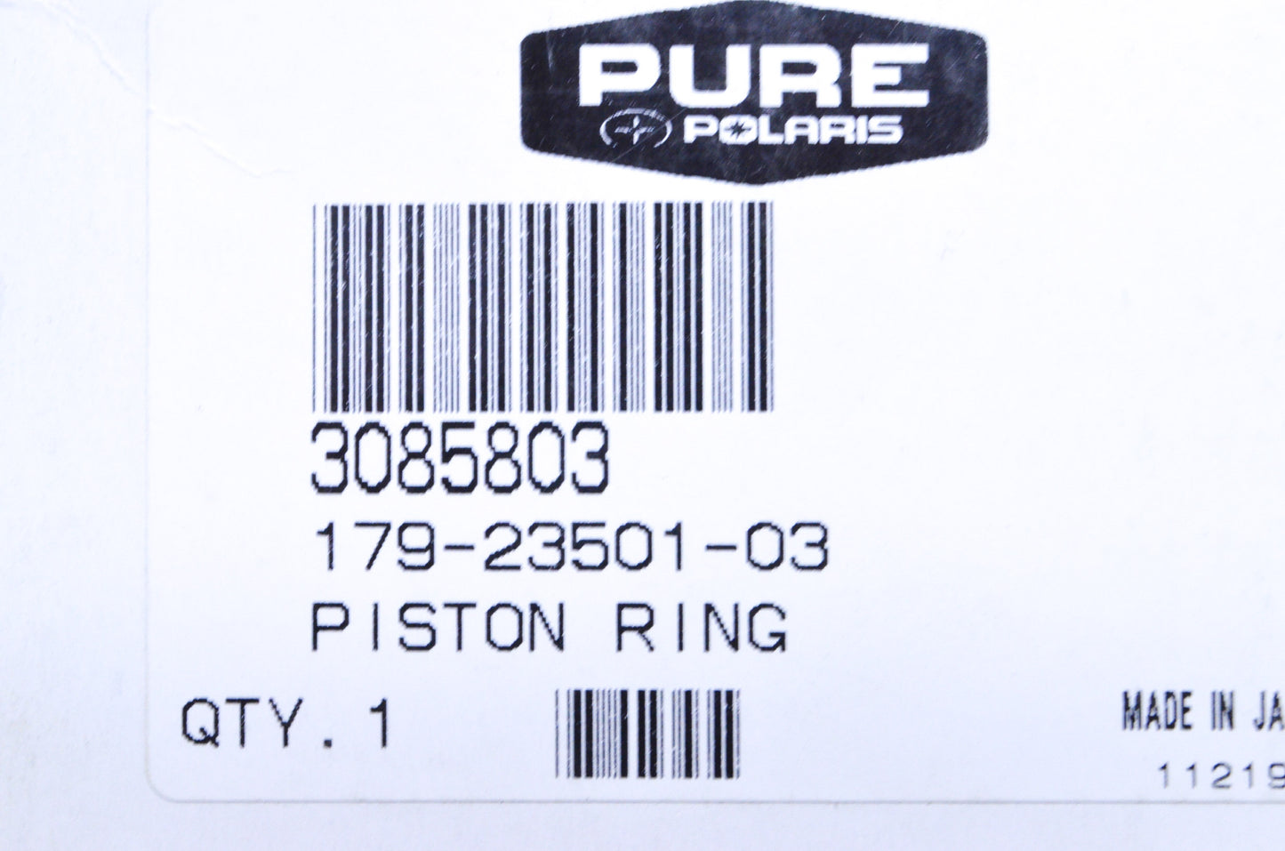 OEM Polaris 3085803, 179-23501-03 Piston Ring NOS