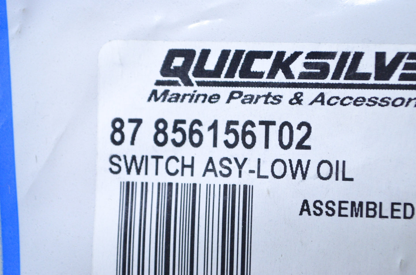 New OEM Mercury Low Oil Switch Assembly NOS