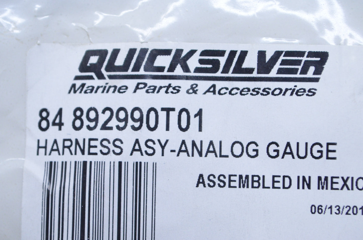 New OEM Mercury Analog Gauge Harness Assembly NOS