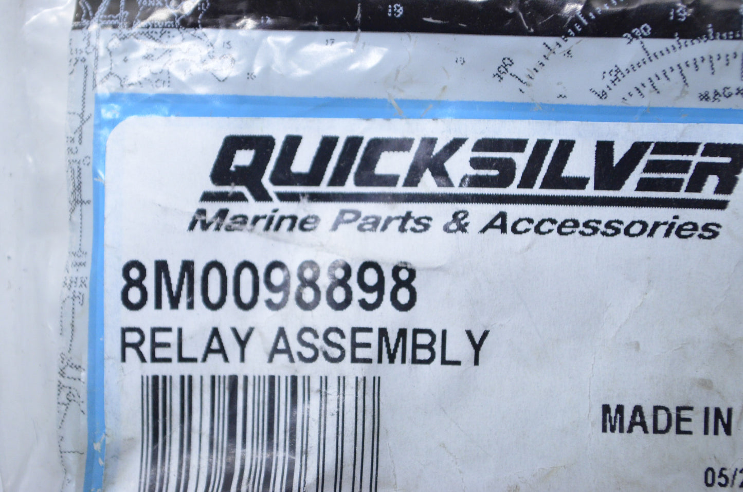 OEM Mercury 8M0098898 Relay Assembly NOS