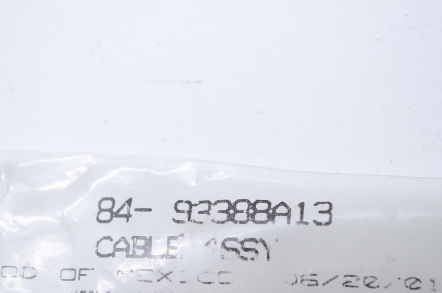 OEM Mercury 84-93388A13 Cable Assembly NOS