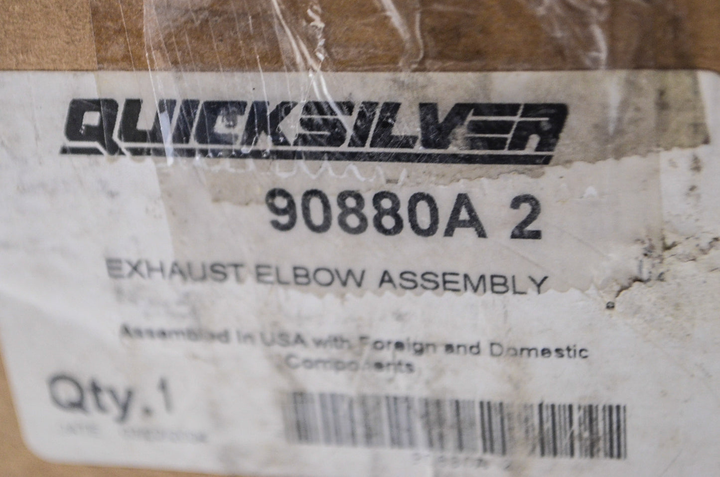 OEM Mercury 90880A 2 Exhaust Elbow Assembly NOS