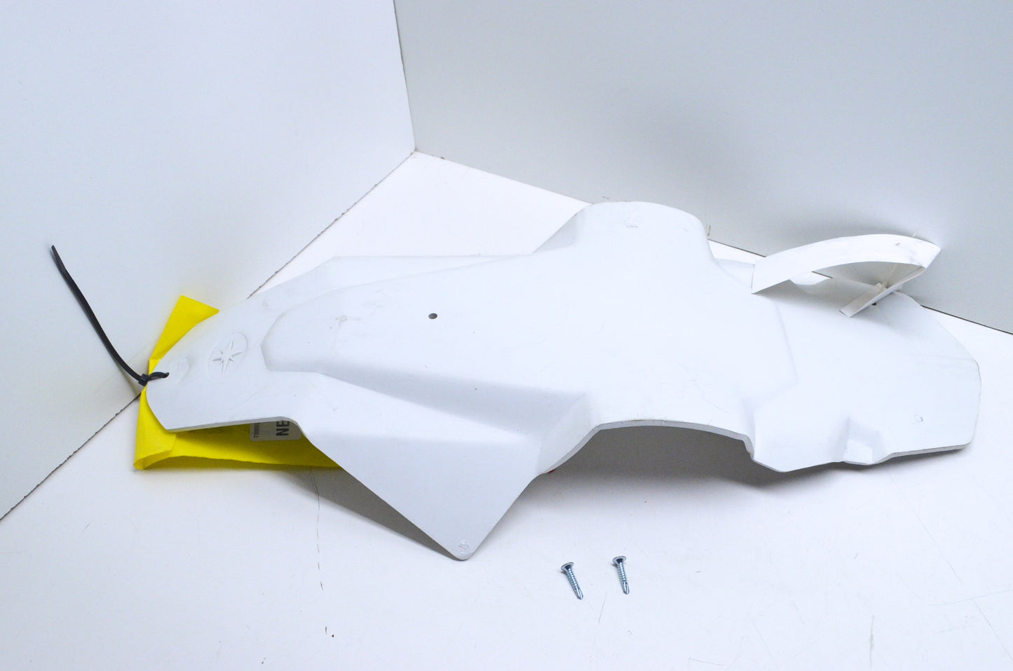 New OEM Polaris White Extreme Skid Plate Kit NOS