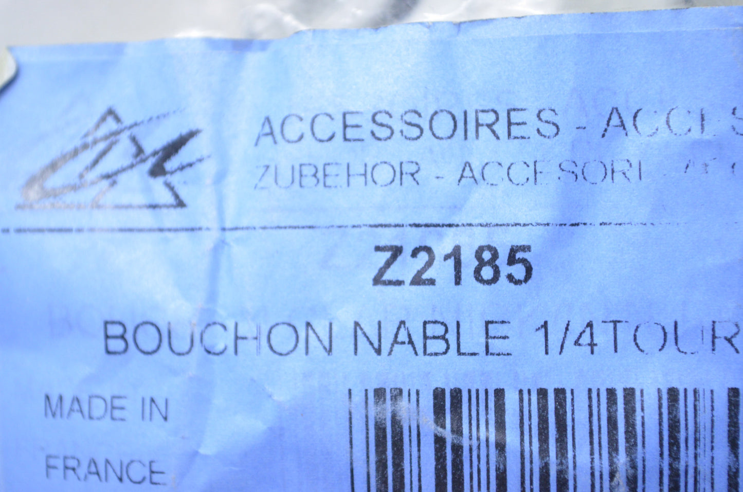 Zodiac Z2185 Quarter Turn Drain Plug NOS