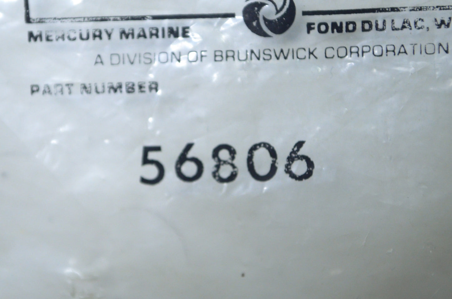 OEM Mercury 56806 Quick Disconnect Latch Retainer NOS