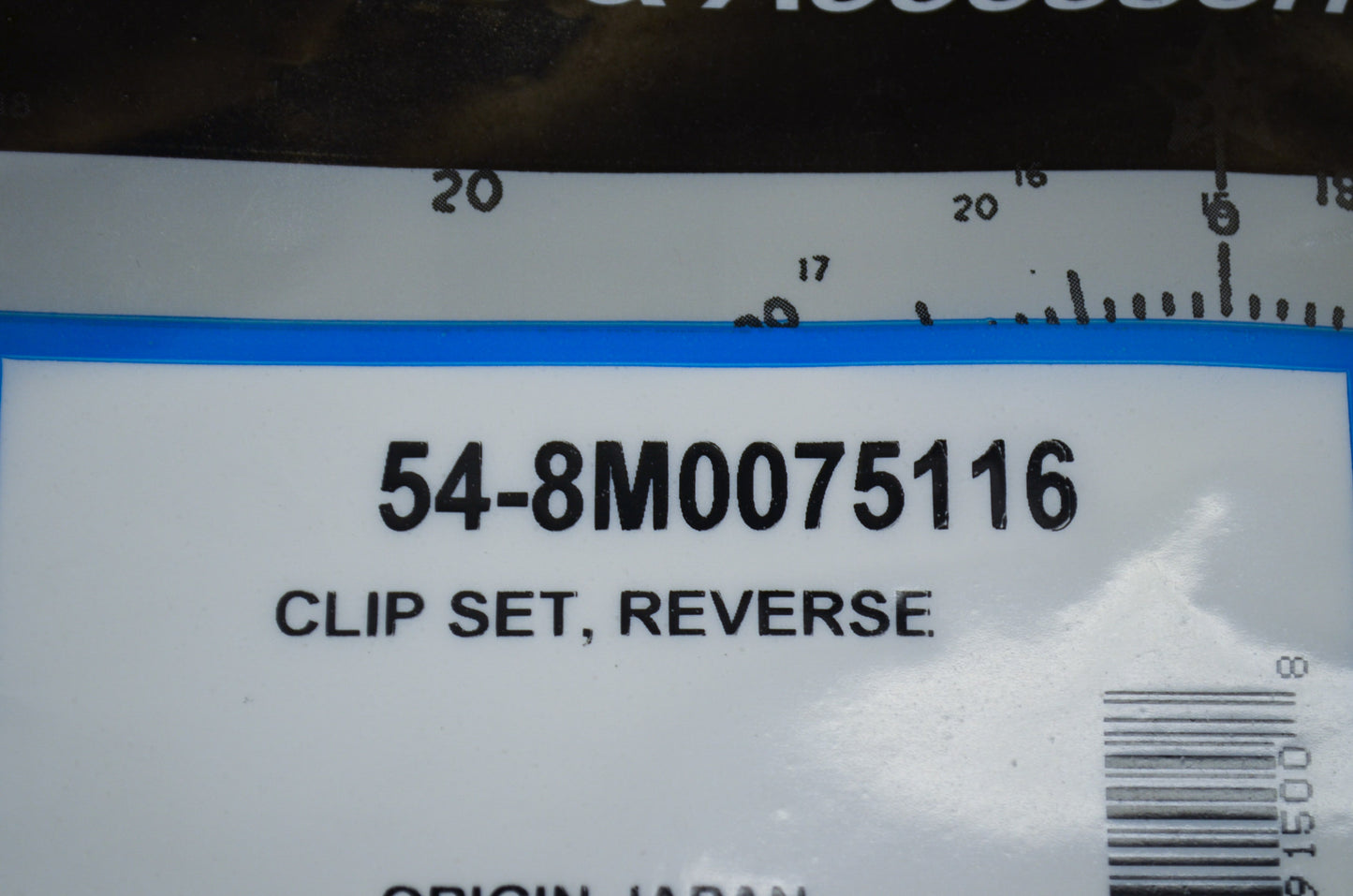 OEM Mercury 54-8M0075116 Reverse Clip Kit NOS