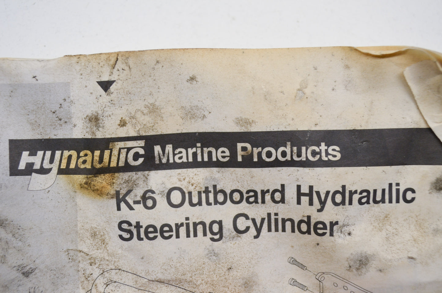 New Hynautic Marine K-6 Outboard Hydraulic Steering Cylinder Kit NOS