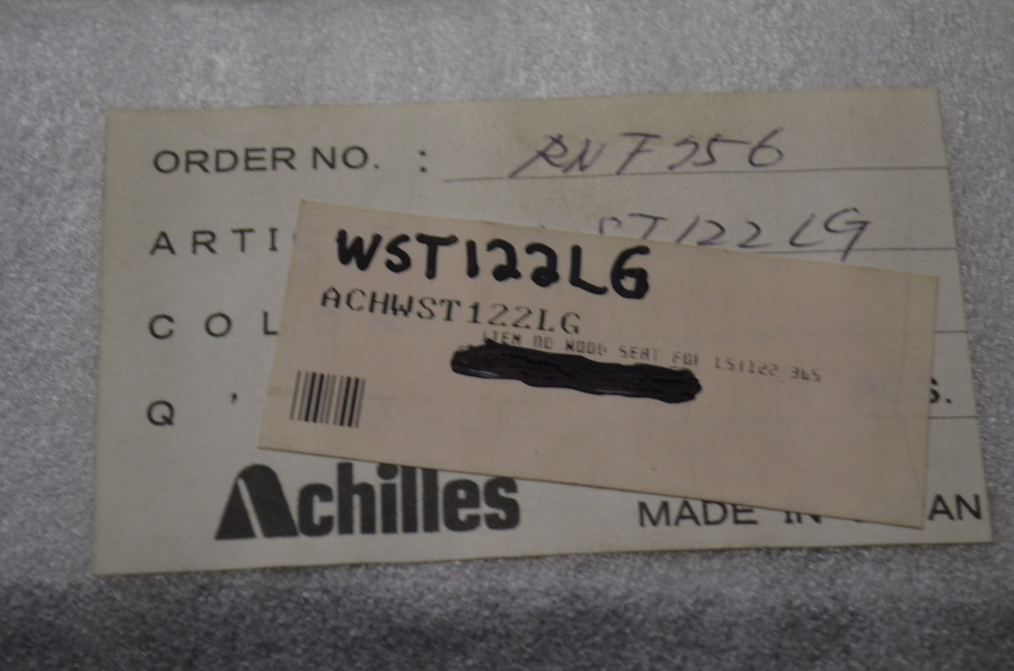 Achilles WST122LG, ACHWST122LG Boat Seat NOS