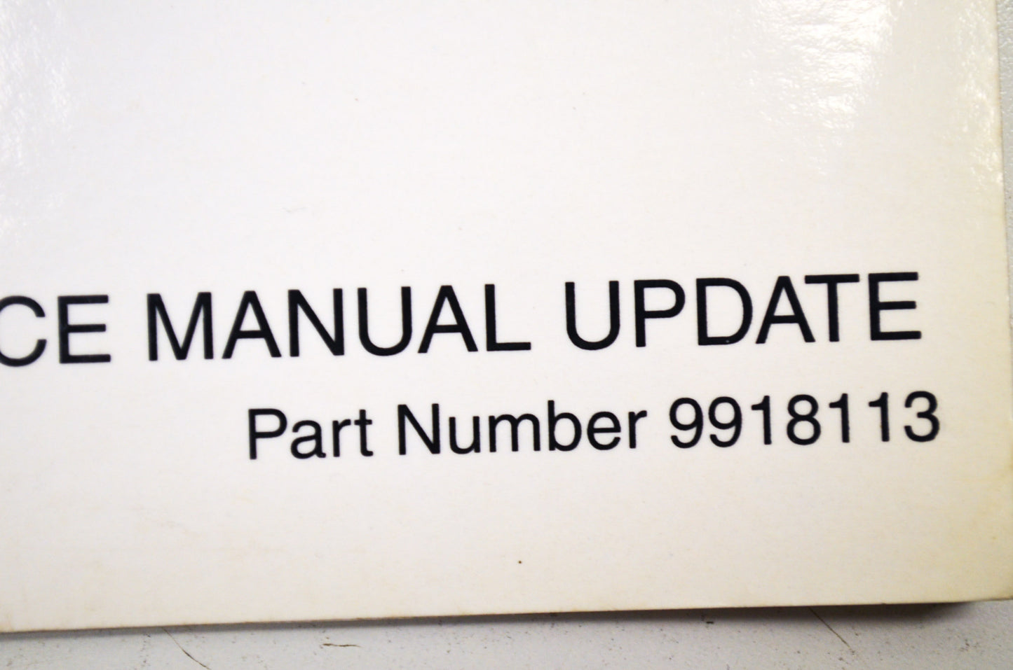 OEM Polaris 9918113 Service Manual 03 Octane