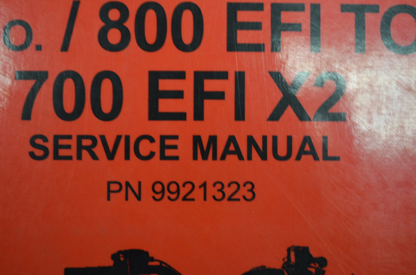 OEM Polaris 9921323 Service Manual 08 Sportsman/X2/X2Tr 7/800 NOS