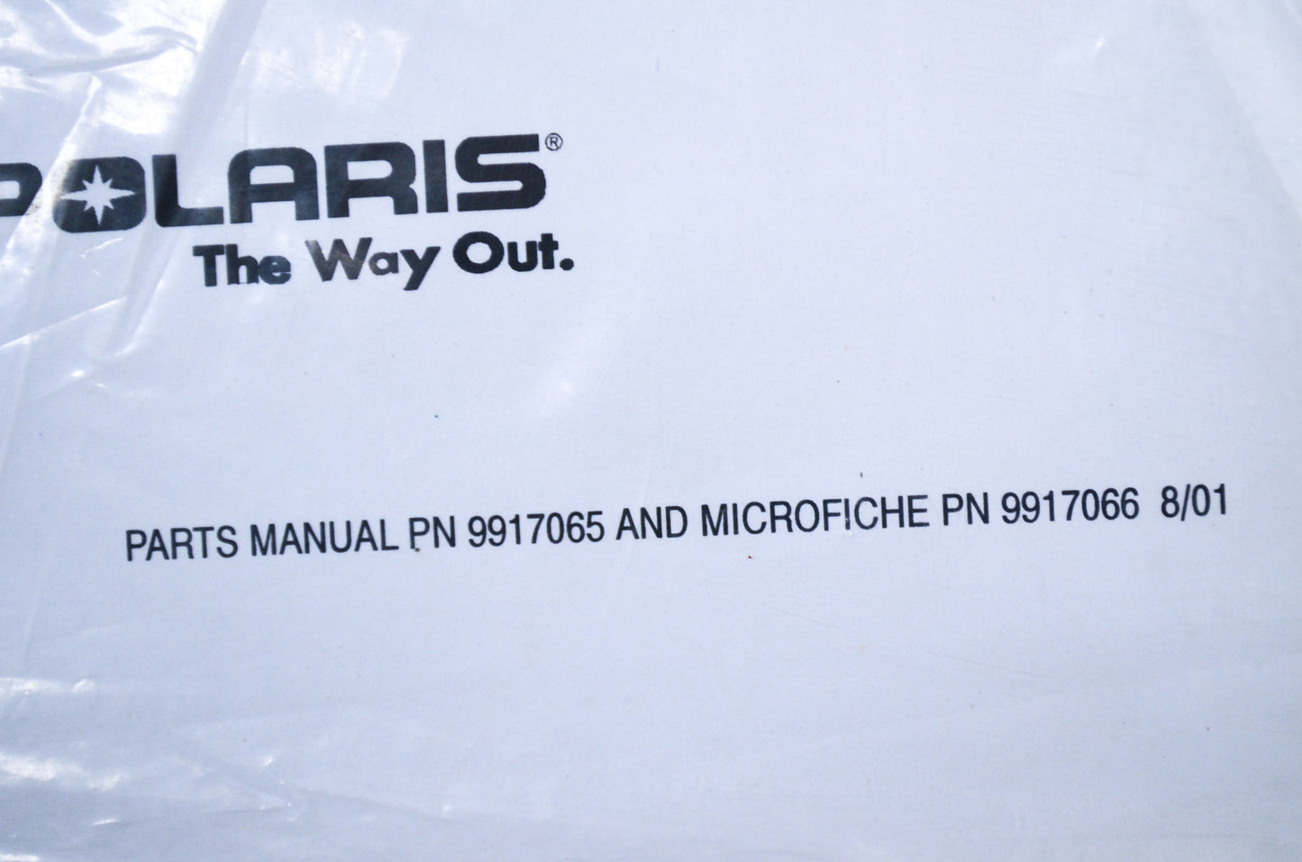 OEM Polaris 9917065 Parts Book 02 800 RMK F/O 156 NOS