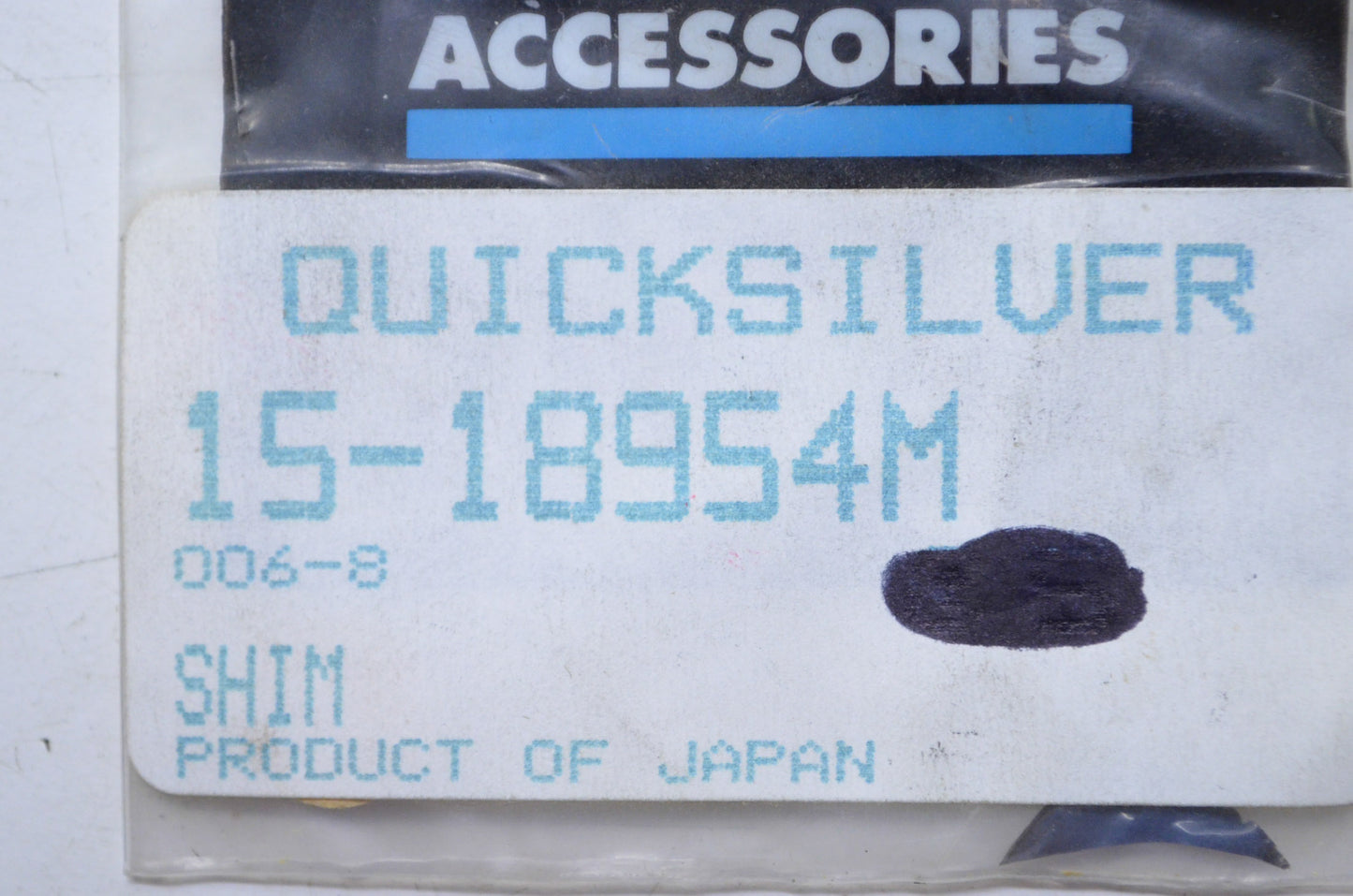 OEM Aftermarket 15-18954M Mercury Shim QTY 4 NOS