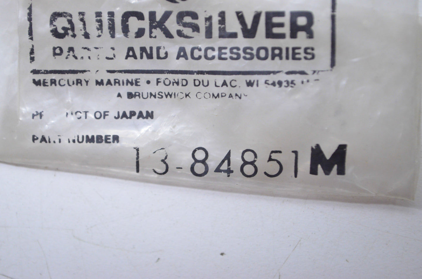 OEM Mercury 13-84851M Wave Washer NOS