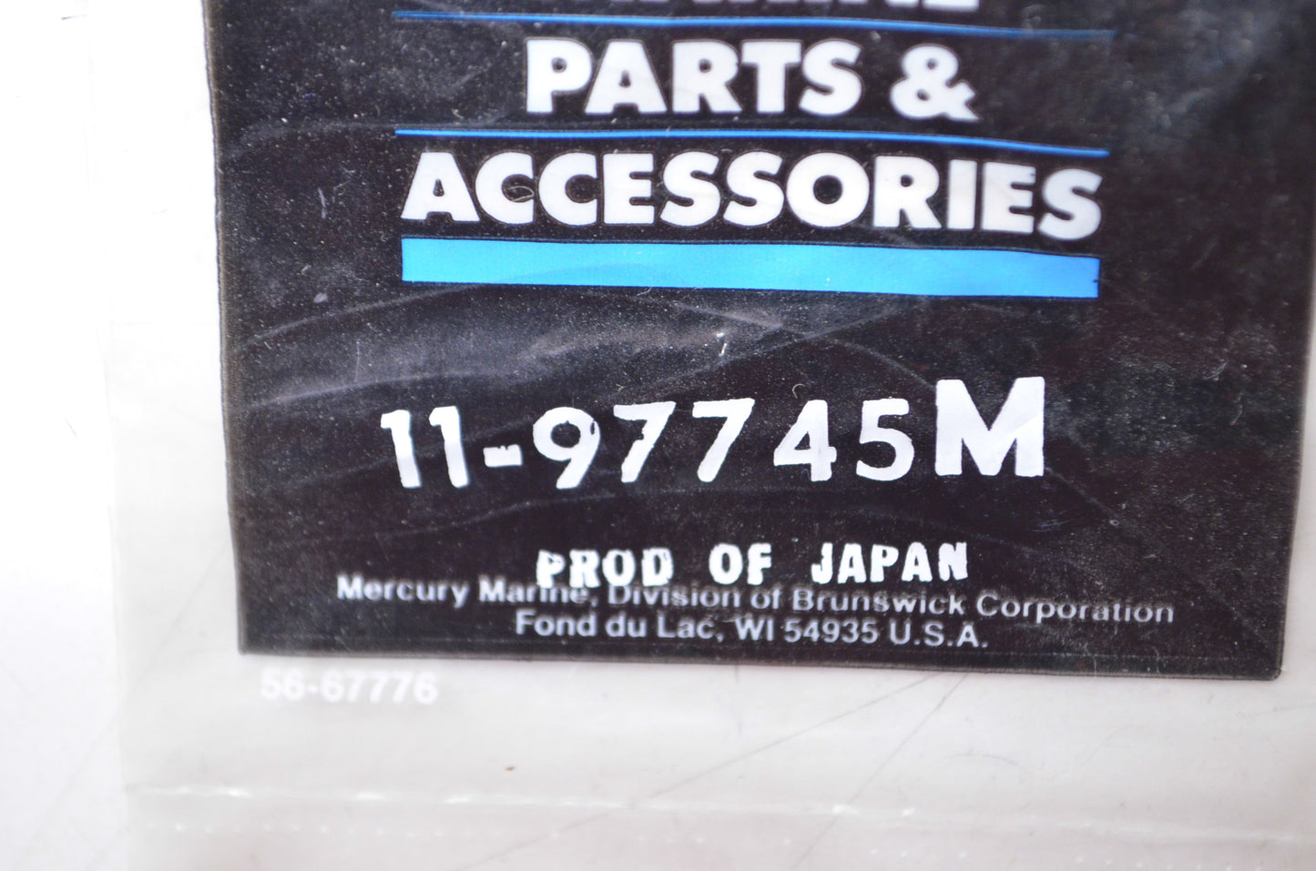 OEM Mercury 11-97745M Nut NOS