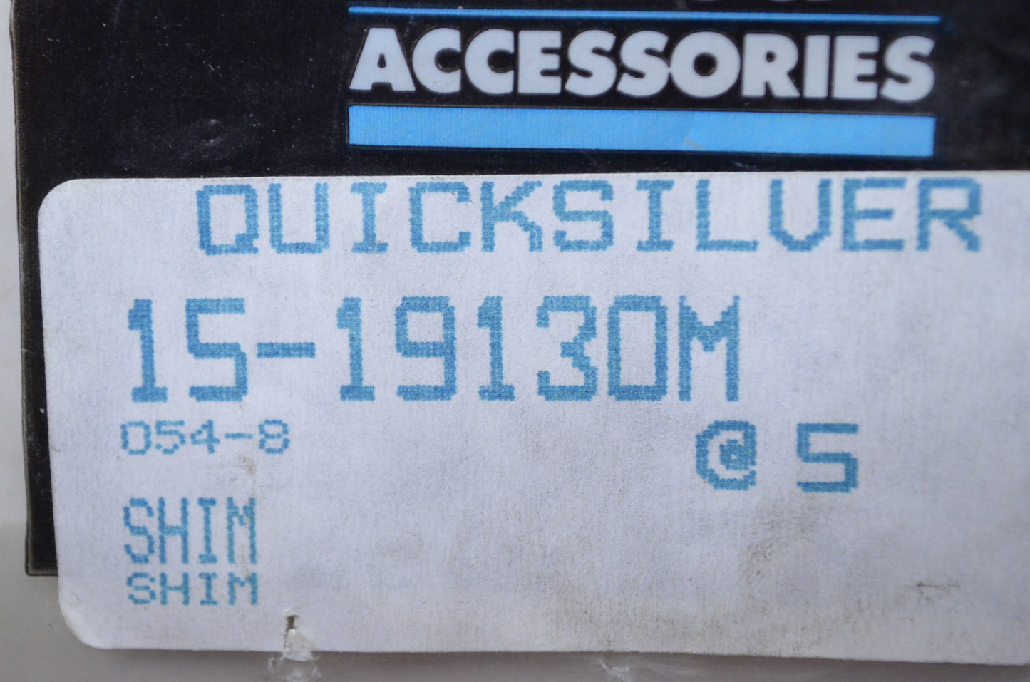 OEM Mercury 15-19130M Shim NOS