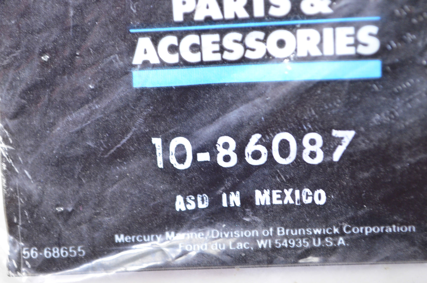 OEM Mercury 10-86087 Screw Qty 2 NOS