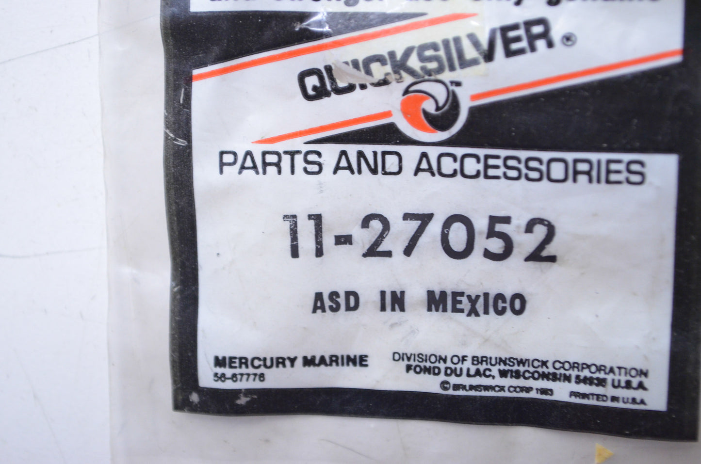 OEM Mercury 11-27052 Nut NOS