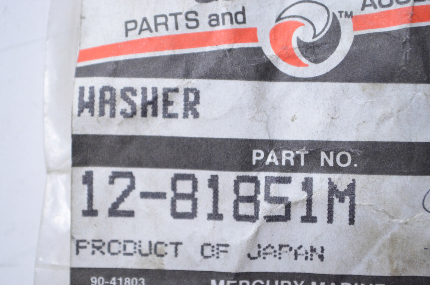 OEM Mercury 12-81851M Washer NOS