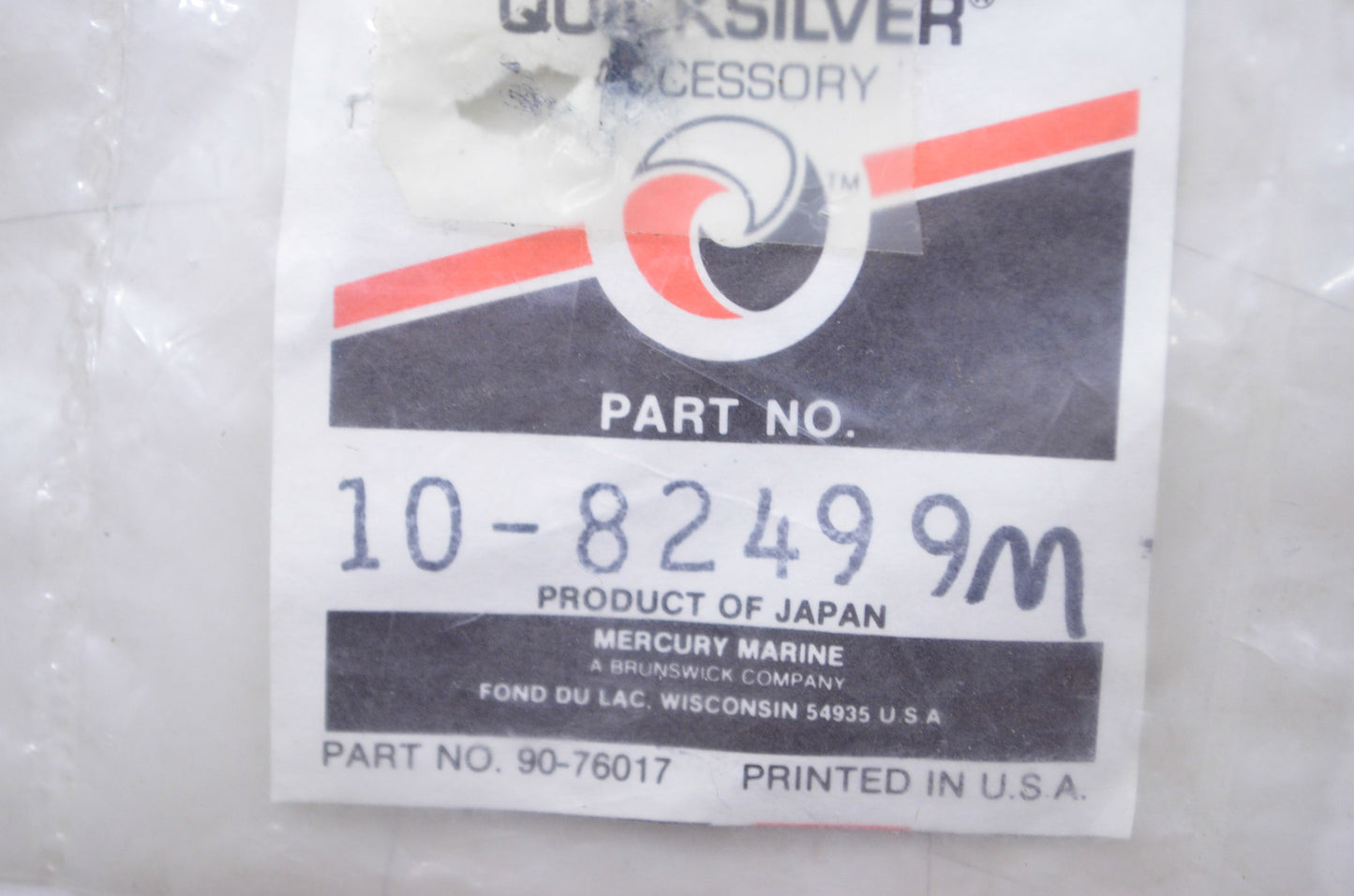 OEM Mercury 10-82499M Screw NOS