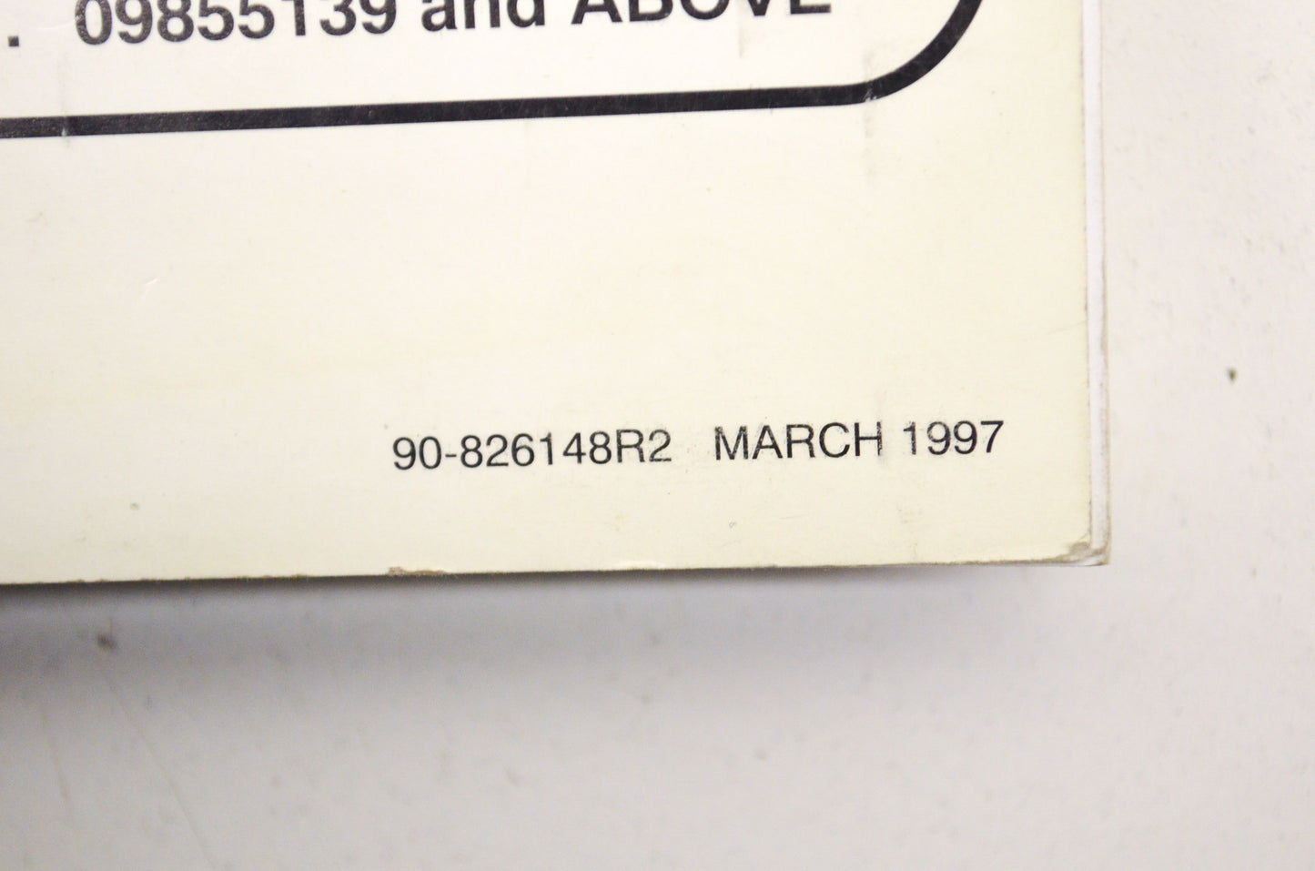 OEM Mercury 90-826148R2 30 40 (2 Cylinder) Service Manual