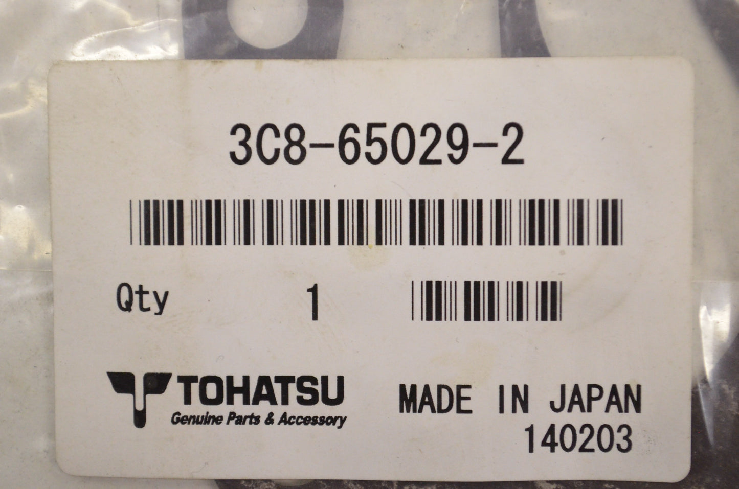 New OEM Tohatsu Water Pump Gasket NOS