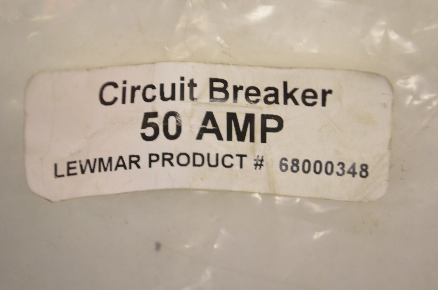 New Lewmar 50 Amp Circuit Breaker NOS