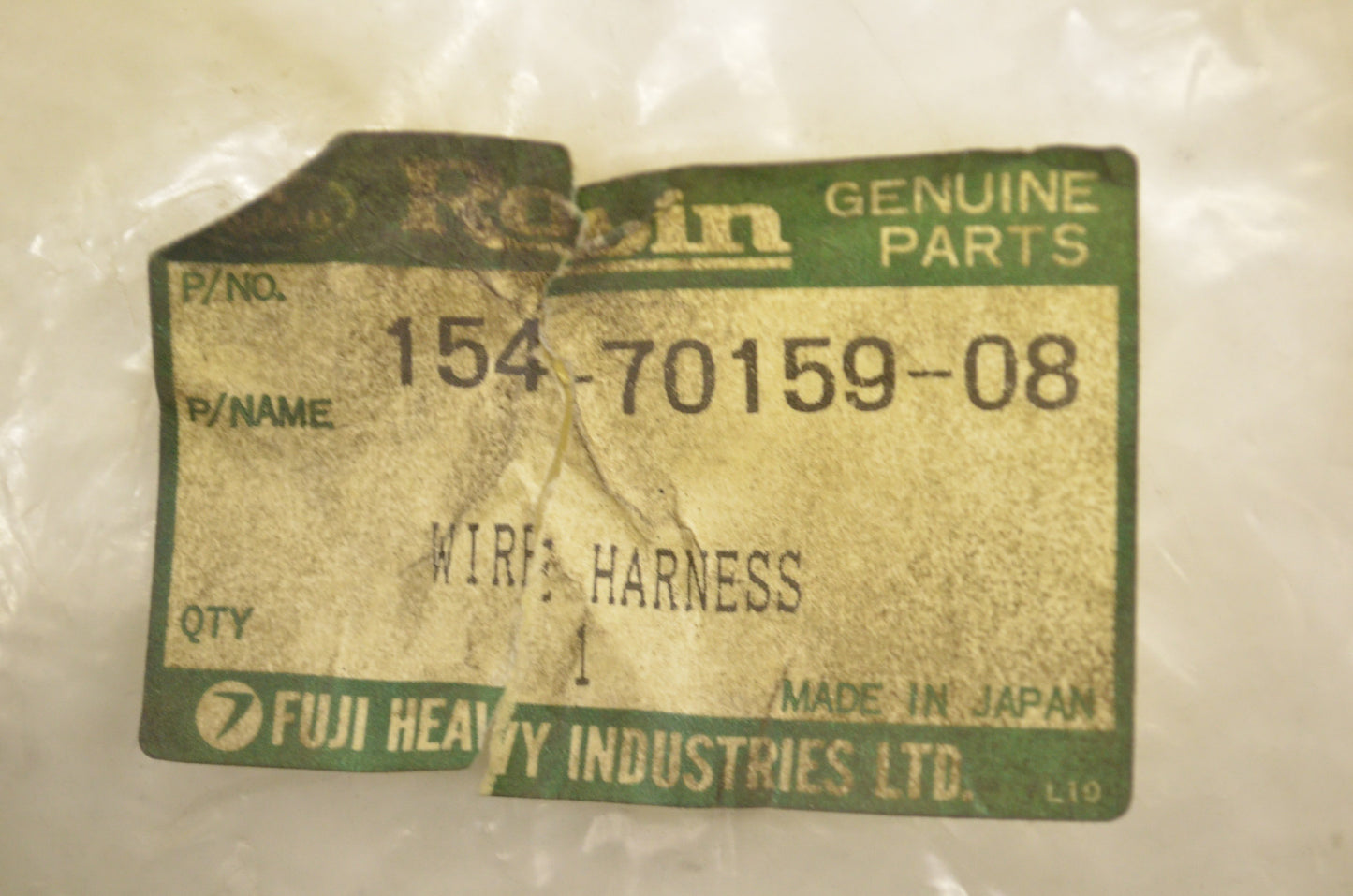 Robin 154-70159-08 Wire Harness NOS