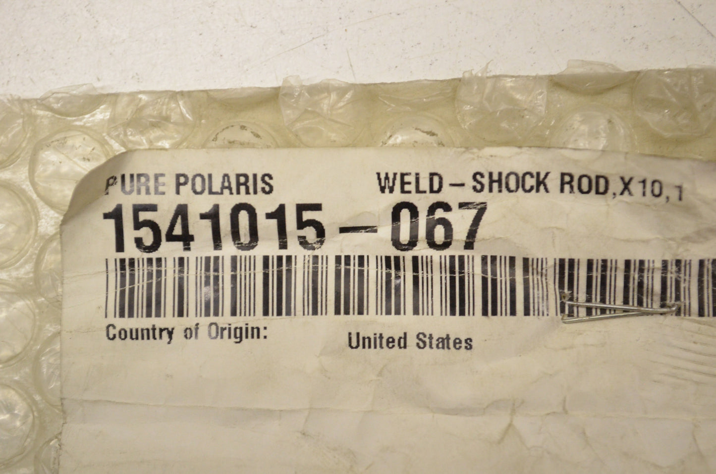 OEM Polaris 1541015-067 Shock Rod NOS