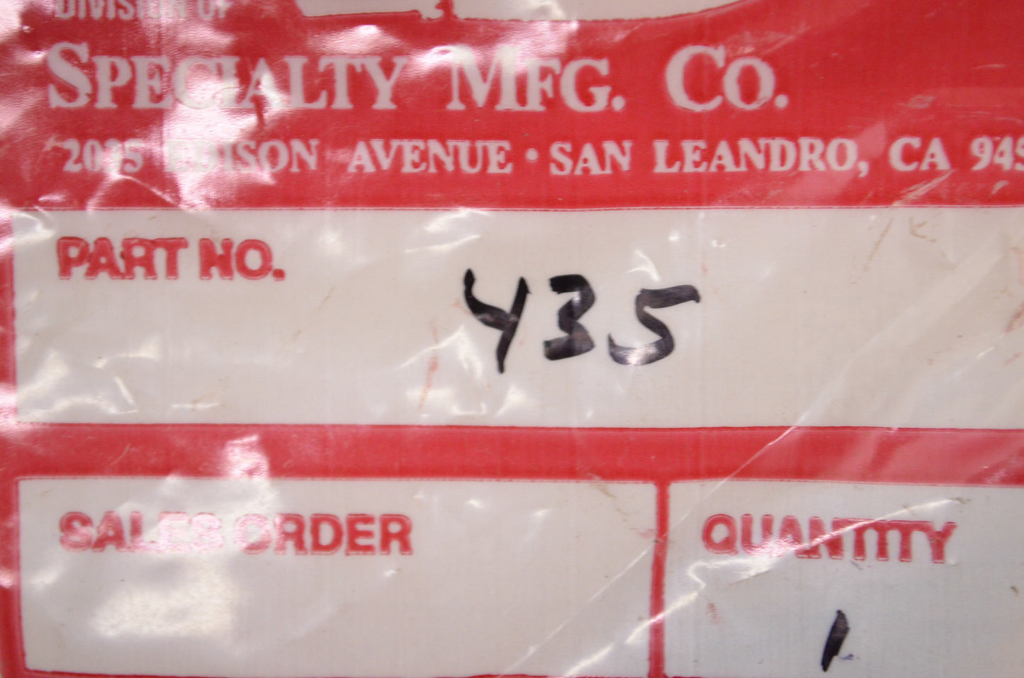 New Outboard Jets/Specialty MFG Co Reverse Gate Assembly NOS