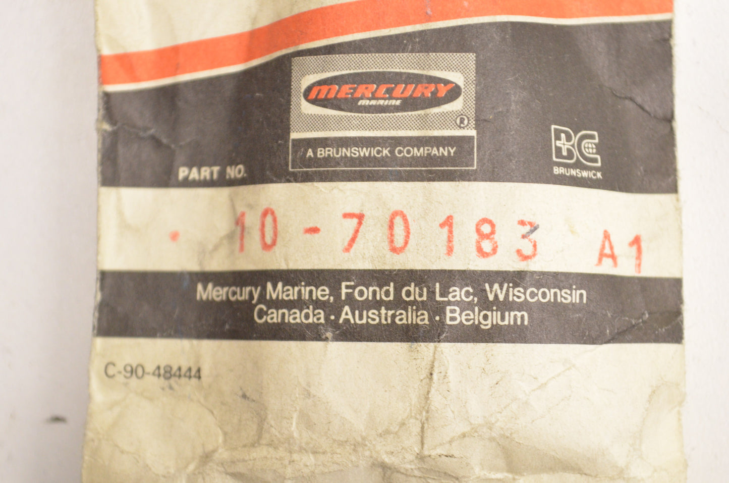 New OEM Mercury Thumb Screw Assembly NOS