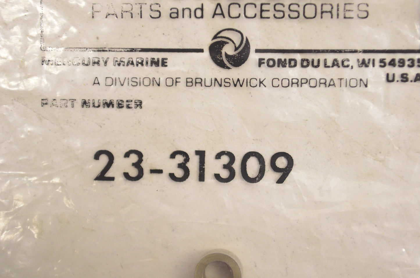 OEM Mercury 23-31309 Spacer NOS