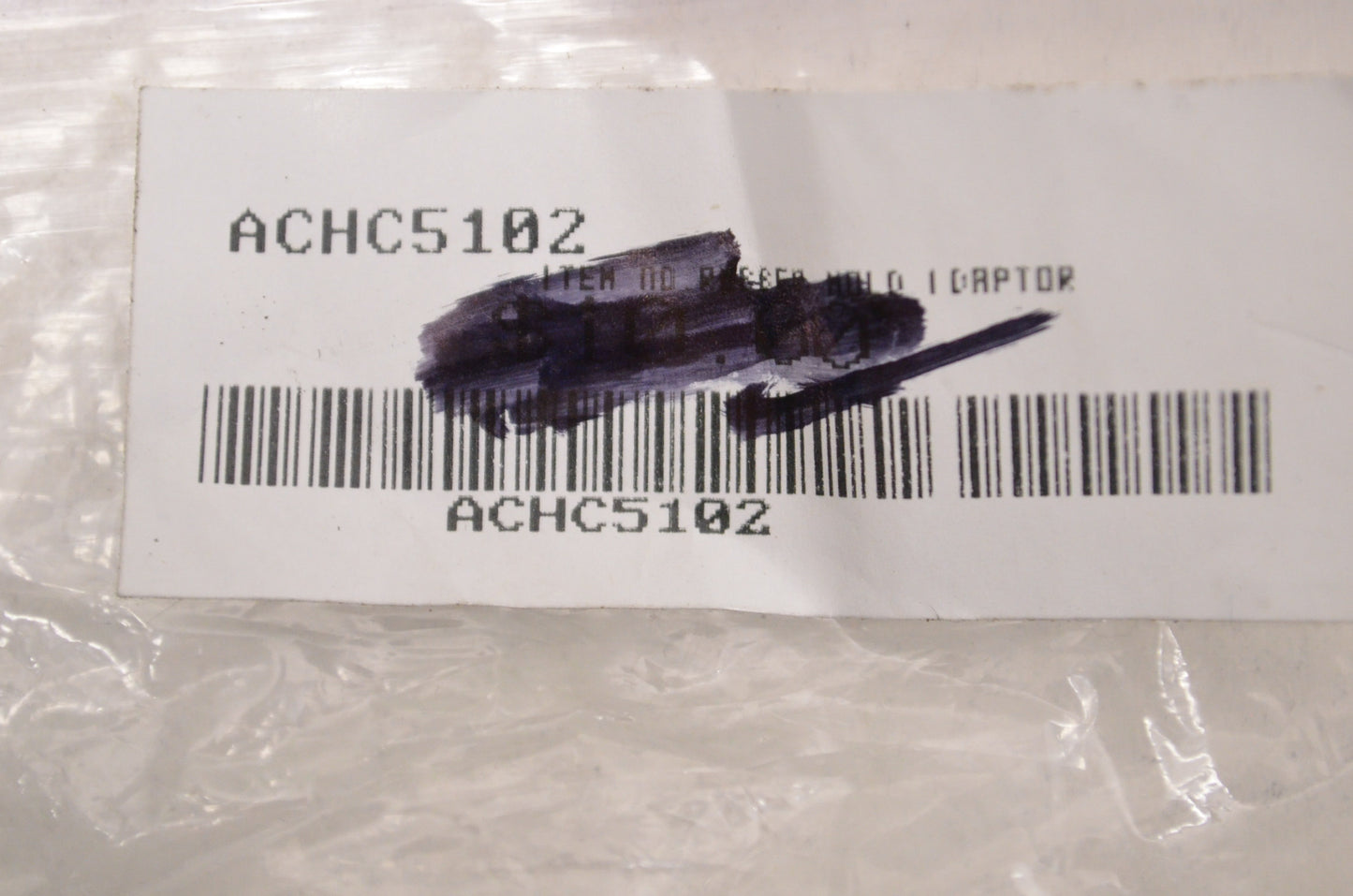 Achilles ACHC5102 Rubber Mold Adapter NOS