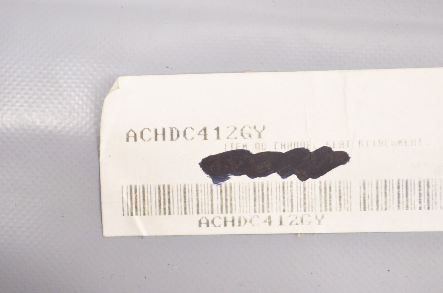 Achilles ACHDC412GY Seat Attachment NOS