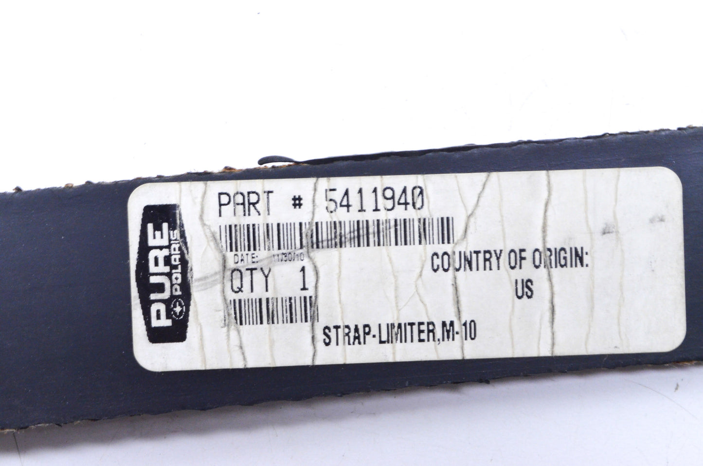 OEM Polaris 5411940 Limiter Strap M10 NOS