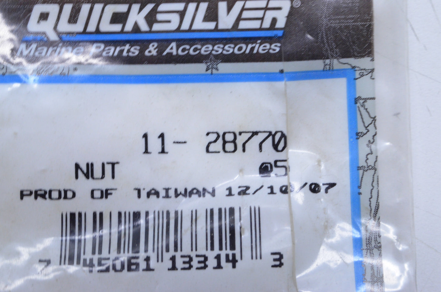 OEM Mercury 11-28770 Nut Qty 4 NOS