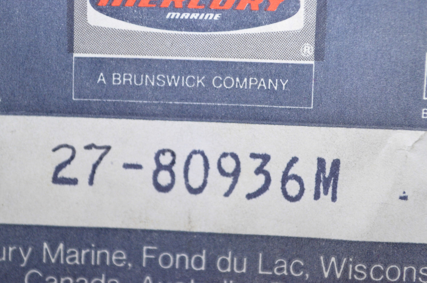 New OEM Mercury Head Gasket NOS