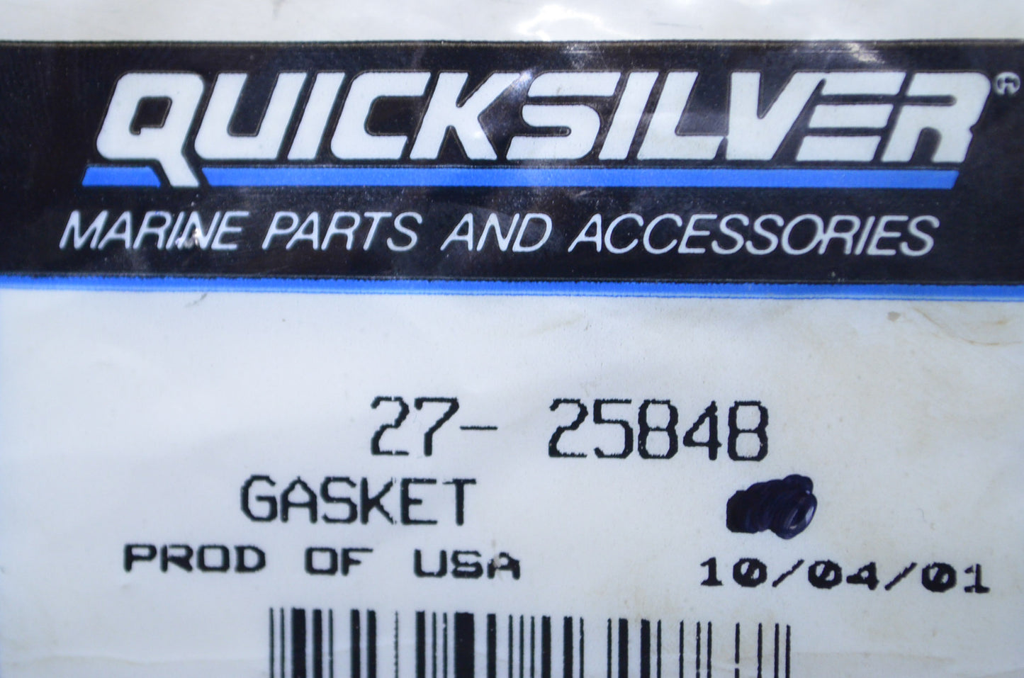 New OEM Mercury Strainer Cover Screw Gasket QTY 2 NOS