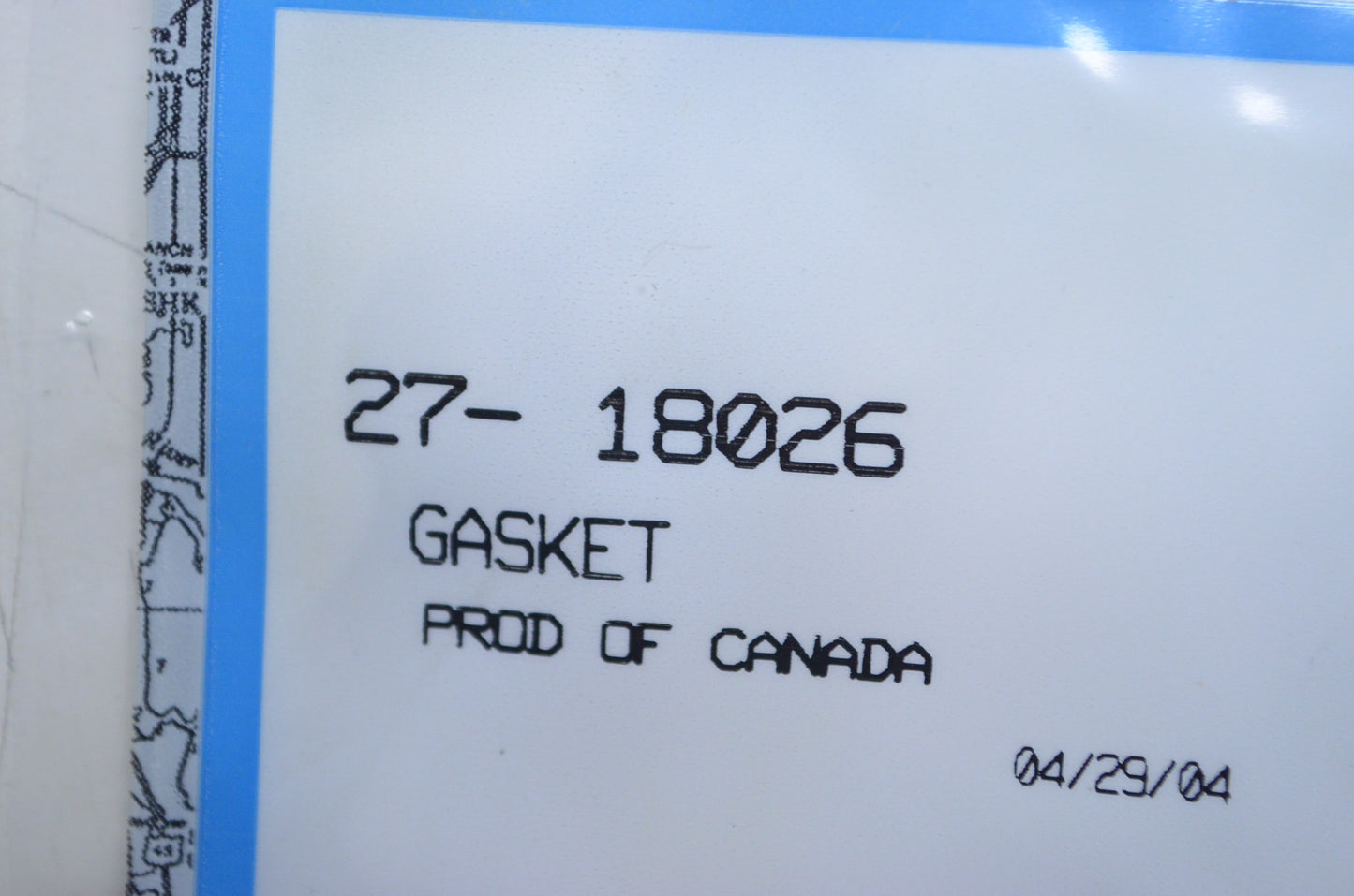 OEM Mercury 27-18026 Pickup Body Gasket NOS