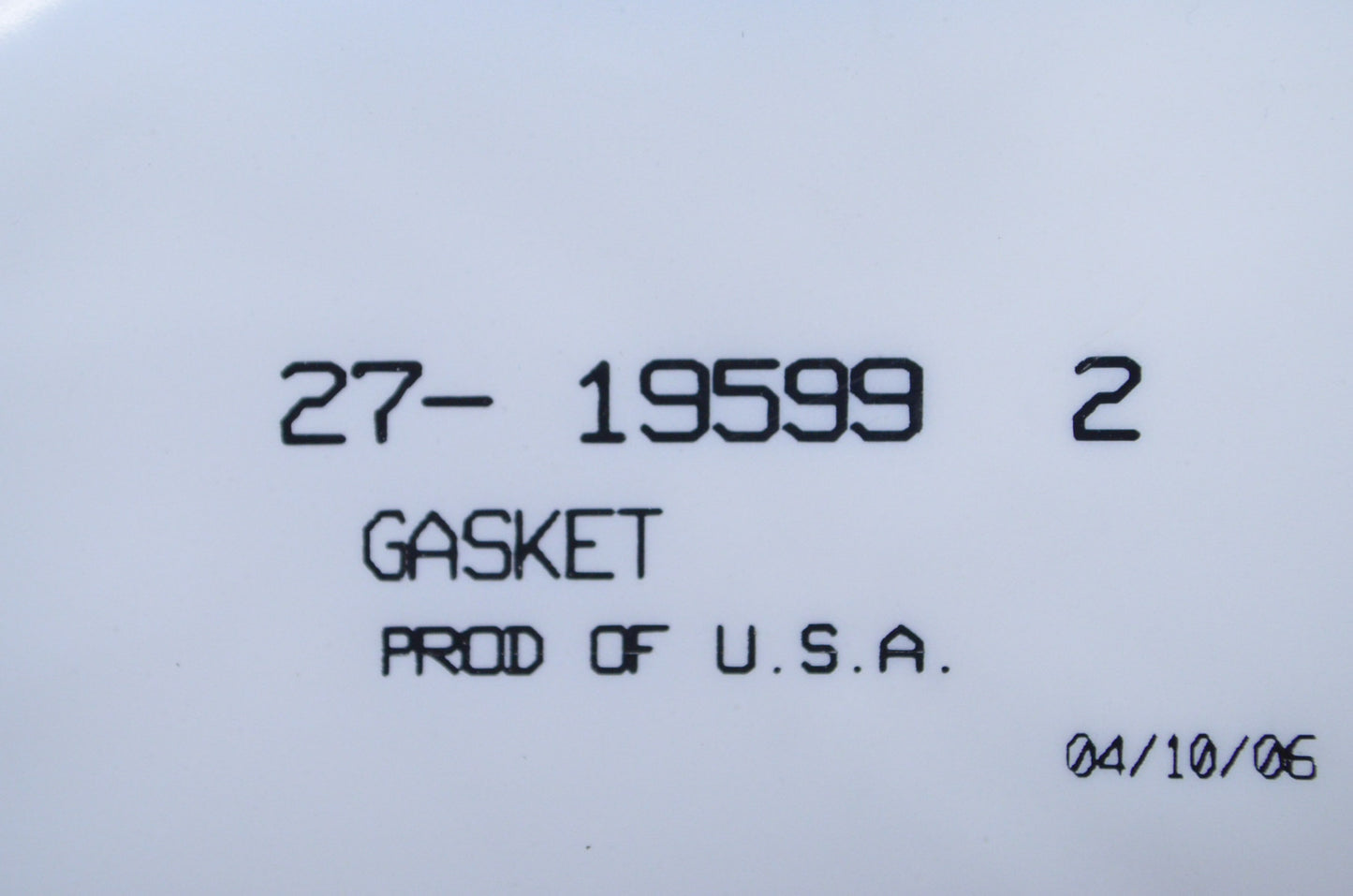 New OEM Mercury Gasket NOS