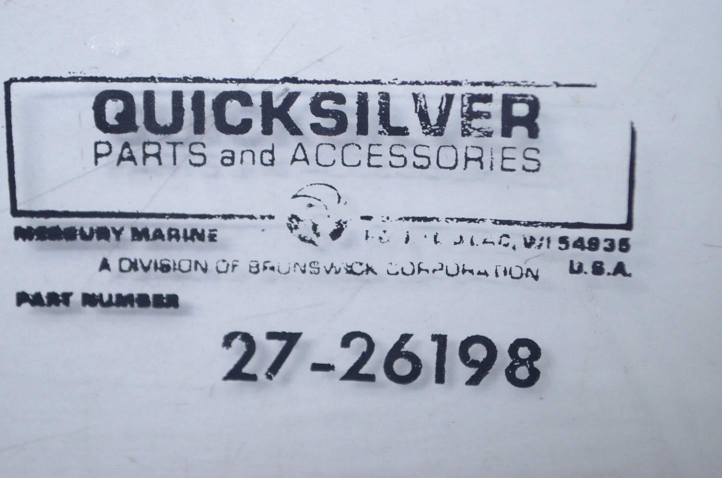 Aftermarket 27-26198 Merc Mark Gasket NOS