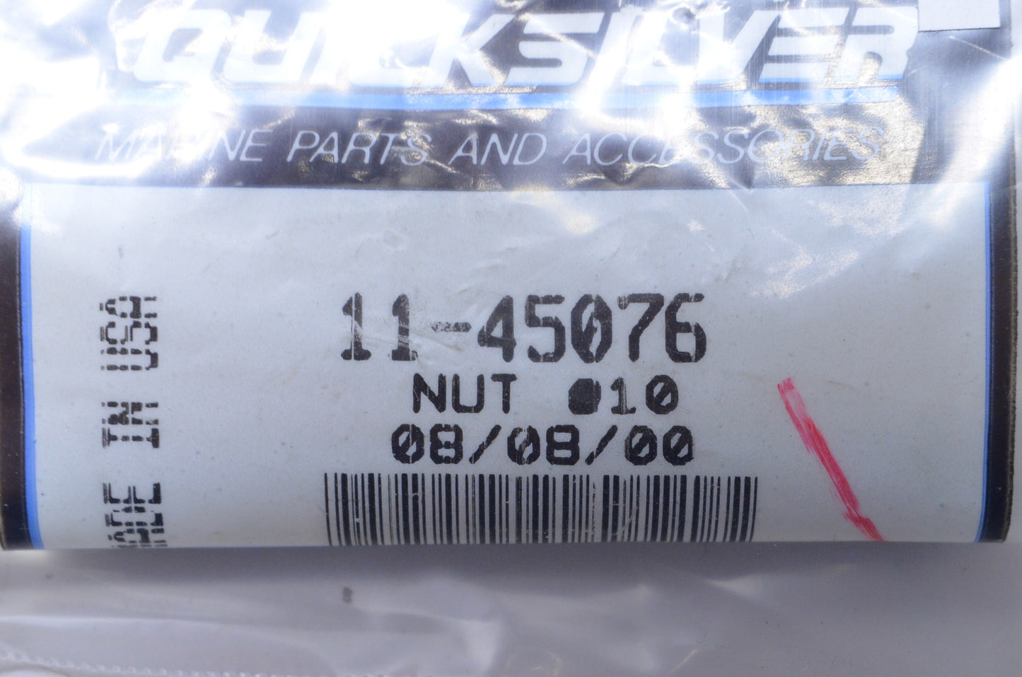 OEM Mercury 11-45076 Nut Qty 3 NOS
