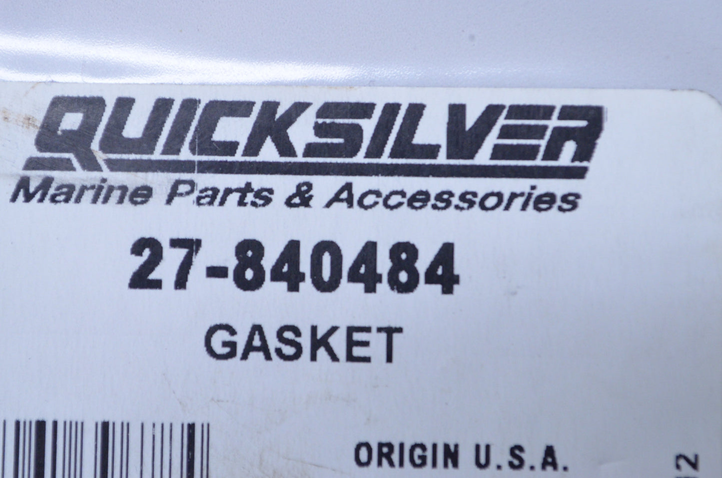 New OEM Mercury Reed Plate Gasket NOS