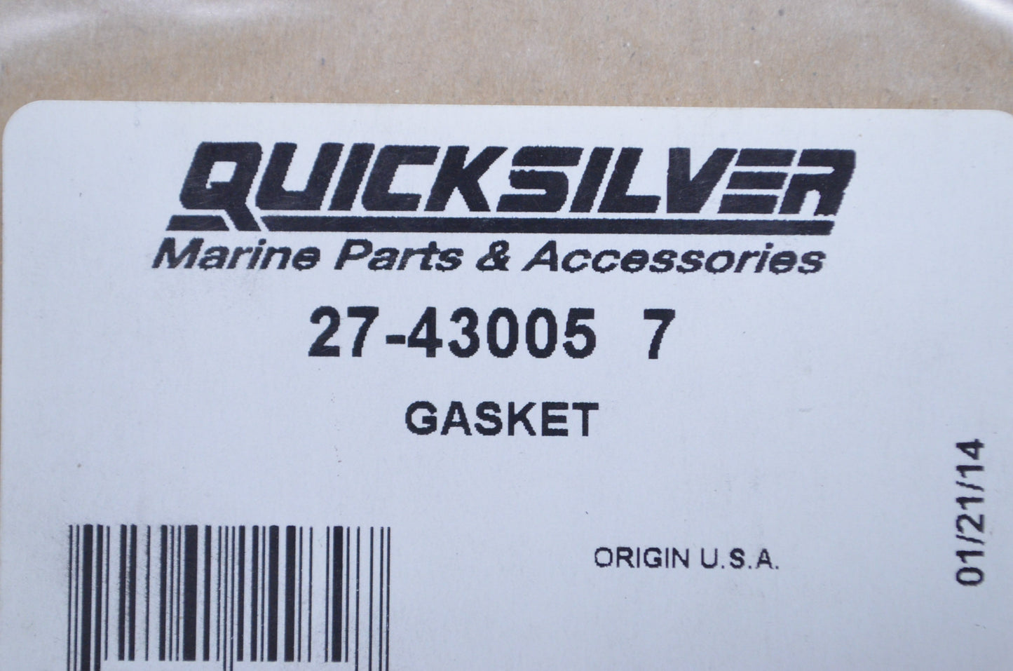 New OEM Mercury Water Jacket Gasket NOS