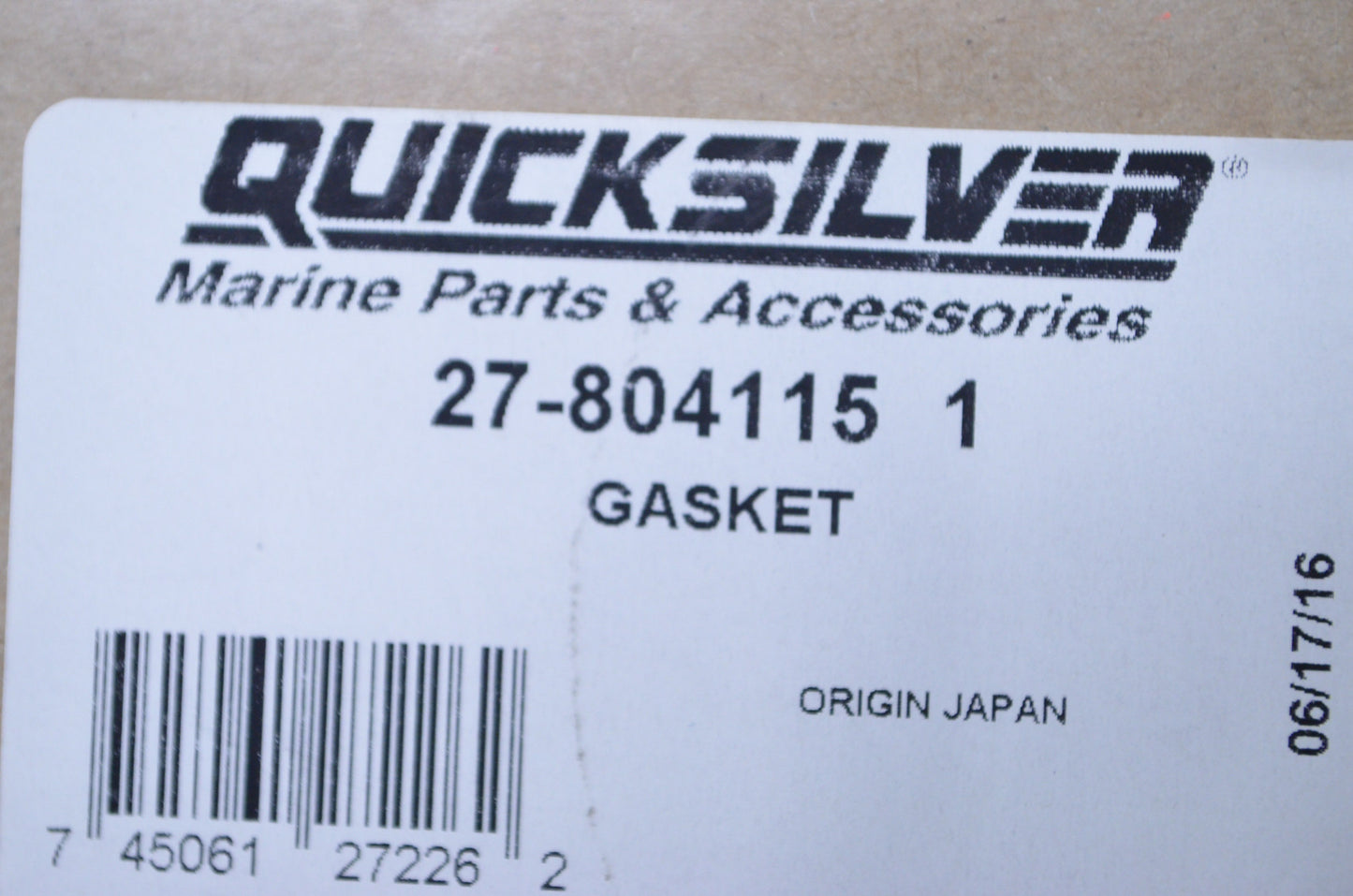 New OEM Mercury Cylinder Head Gasket NOS
