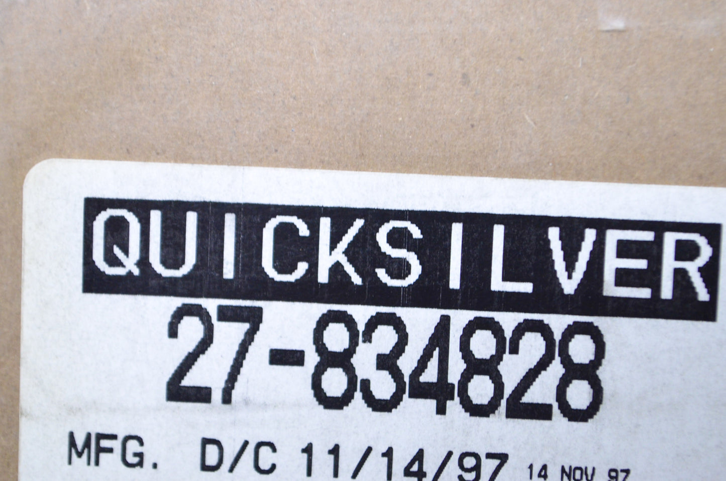 New OEM Mercury Intake Gasket NOS
