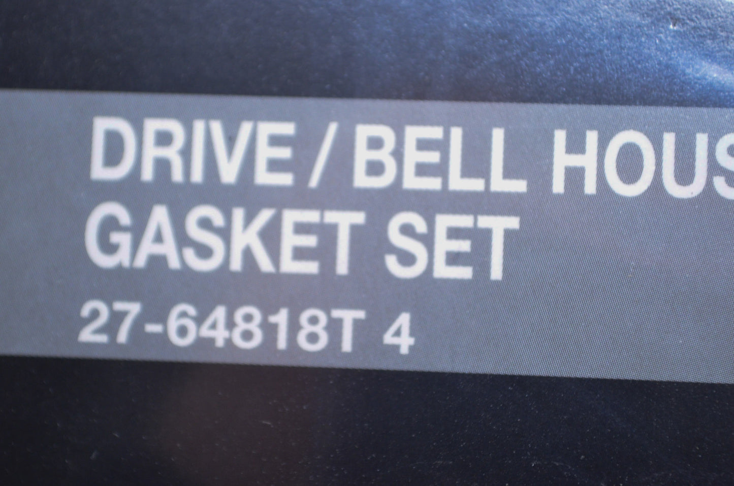OEM Mercury 27-64818T 4 Drive Bell Gasket Kit NOS