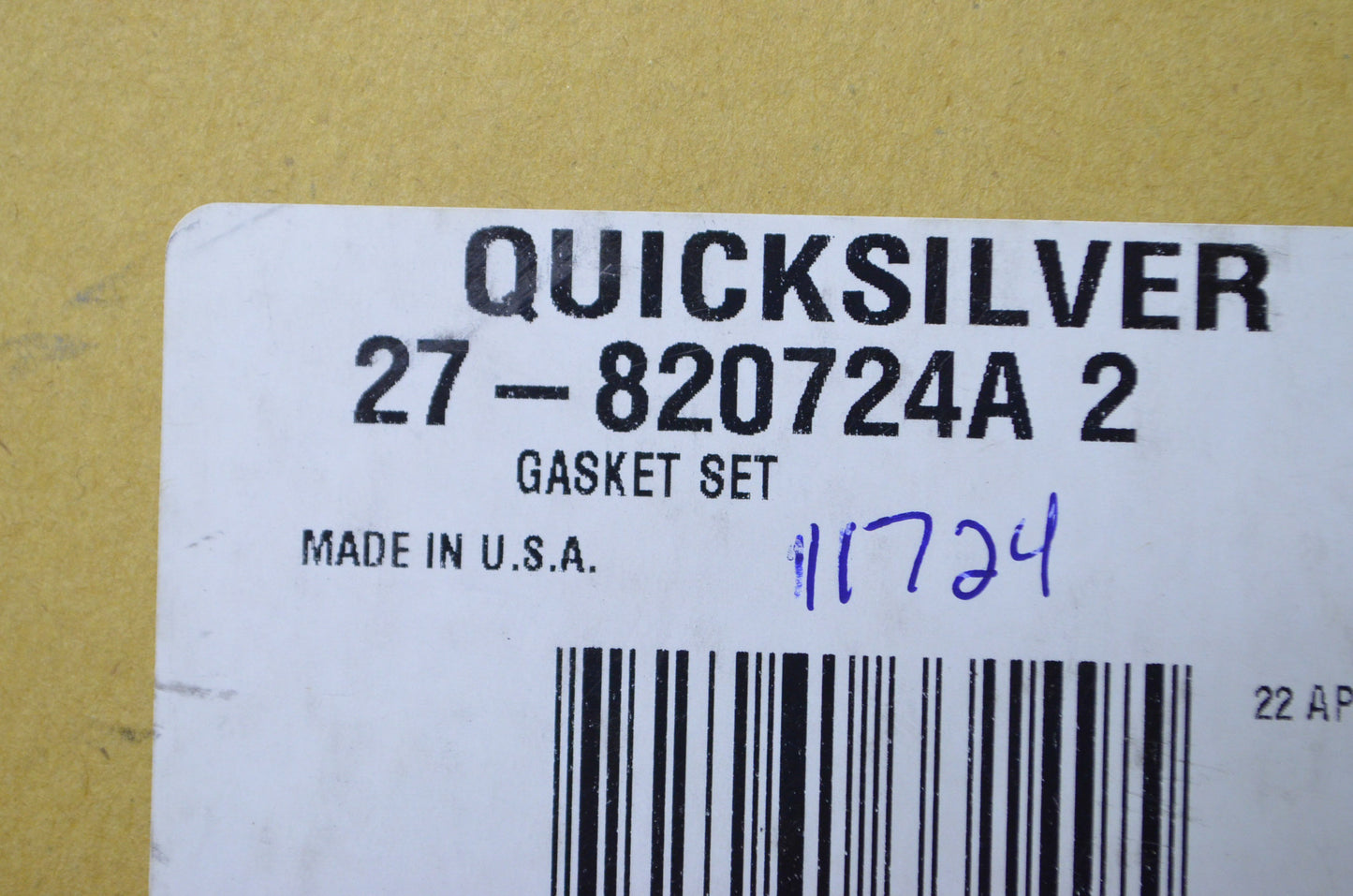 New OEM Mercury Gasket Kit NOS